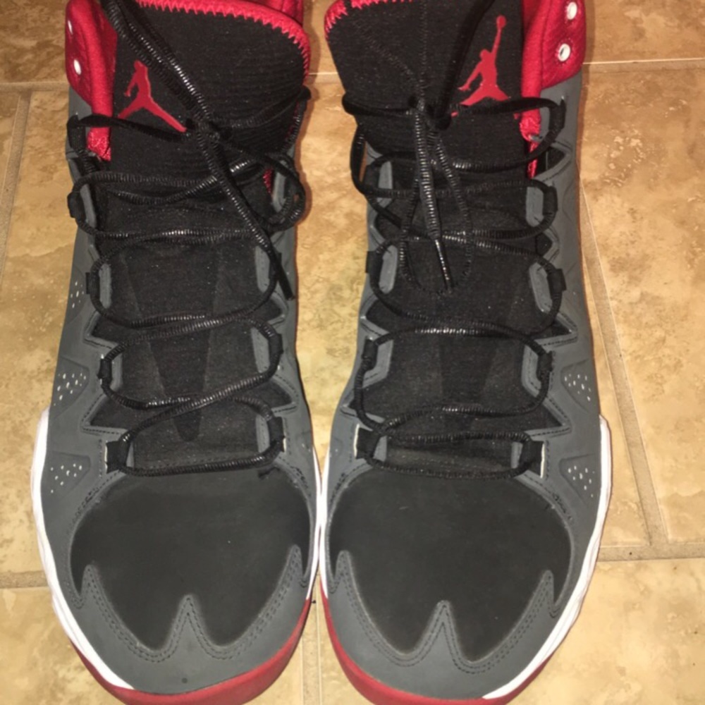 Black and Red Jordan’s (size 13 men’s)
